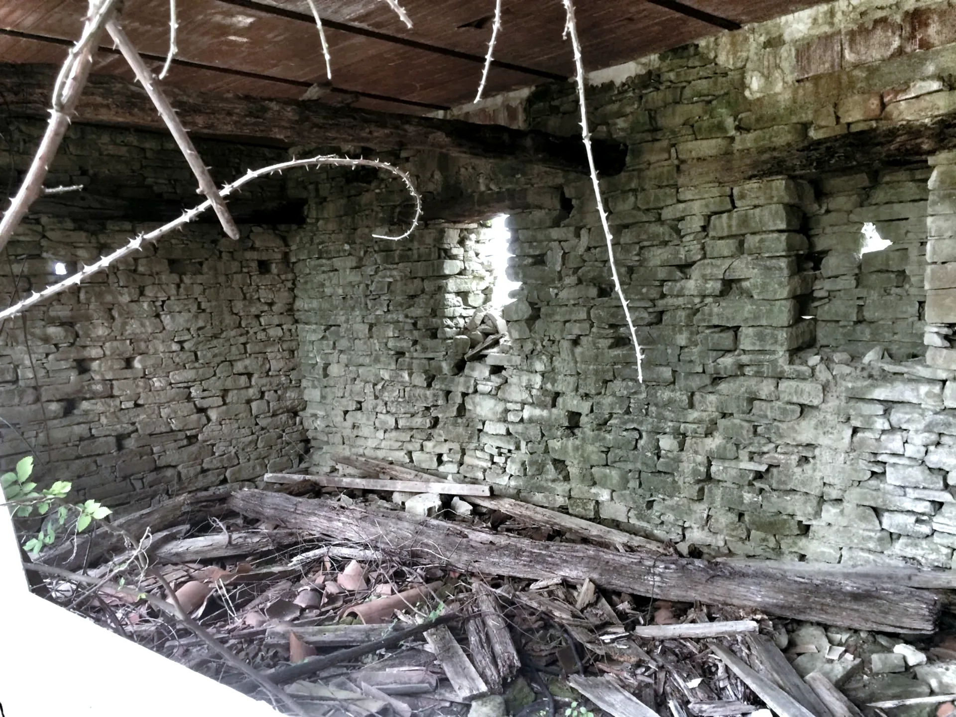Old stone and rubble